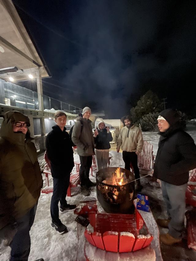 GPTZero team employees at an offsite