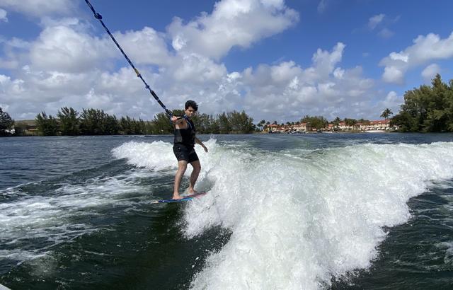 GPTZero team at an offsite in Ft Lauderdale