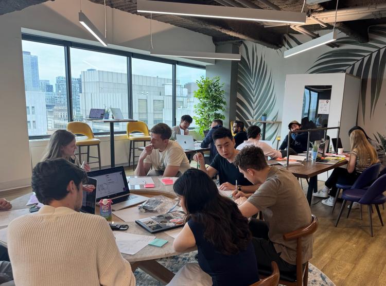 GPTZero team employees closing the TSX