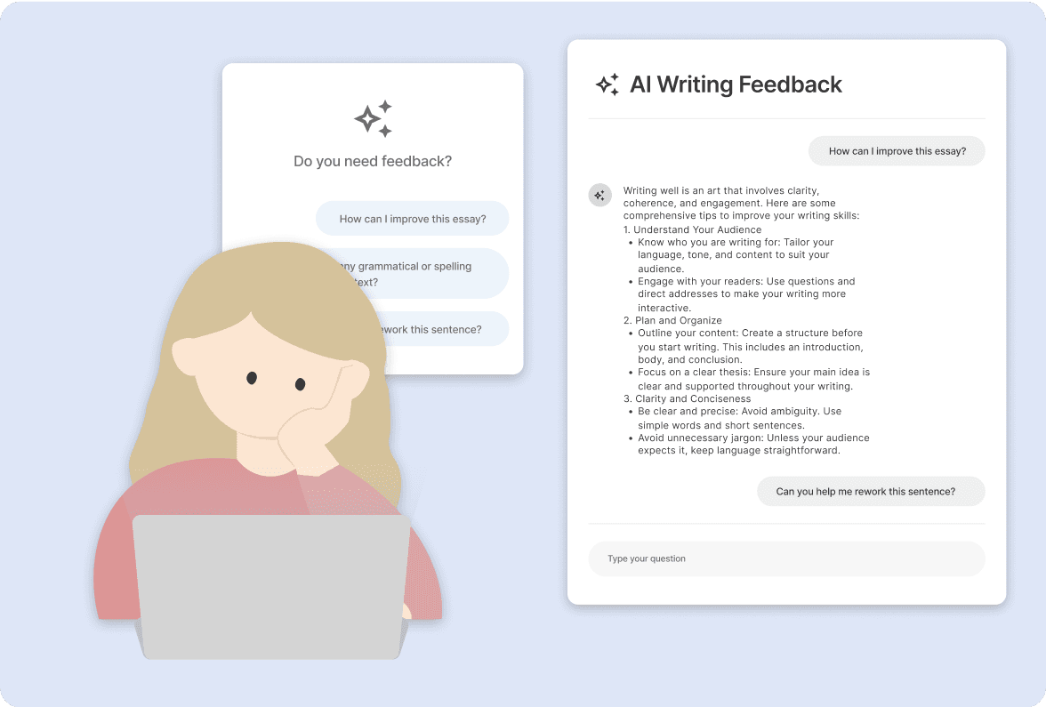 AI Reviewer illustration